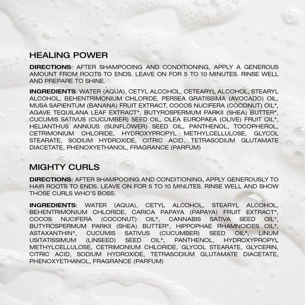 Raw Sugar duo ready for a refreshing wash day ritual.