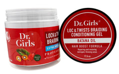 R&B Collection Dr. Girls Edge Gel used for loc care and edge control