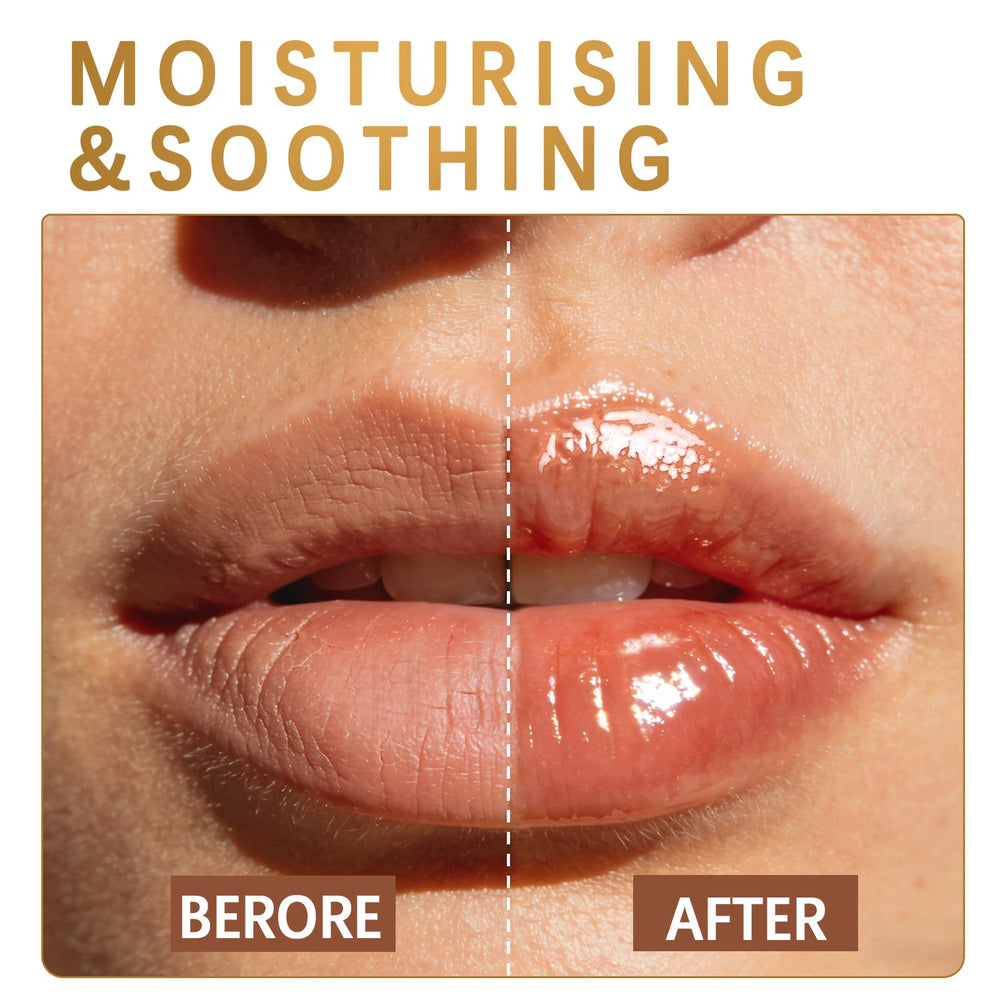 RBUGR strawberry flavor lip balm offers soothing hydration.
