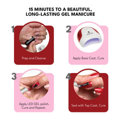 RC Red Carpet removable bottom enables comfortable toe curing during pedicures.