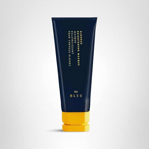 R+Co BLEU Blonded Brightening Masque result shows brighter blonde shine