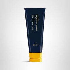 R+Co BLEU Blonded Brightening Masque result shows brighter blonde shine