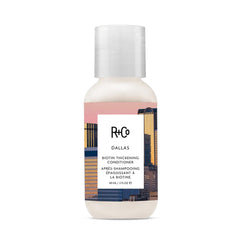 R+Co Dallas Biotin Thickening Conditioner bottle — weightless hydration for fuller hair.