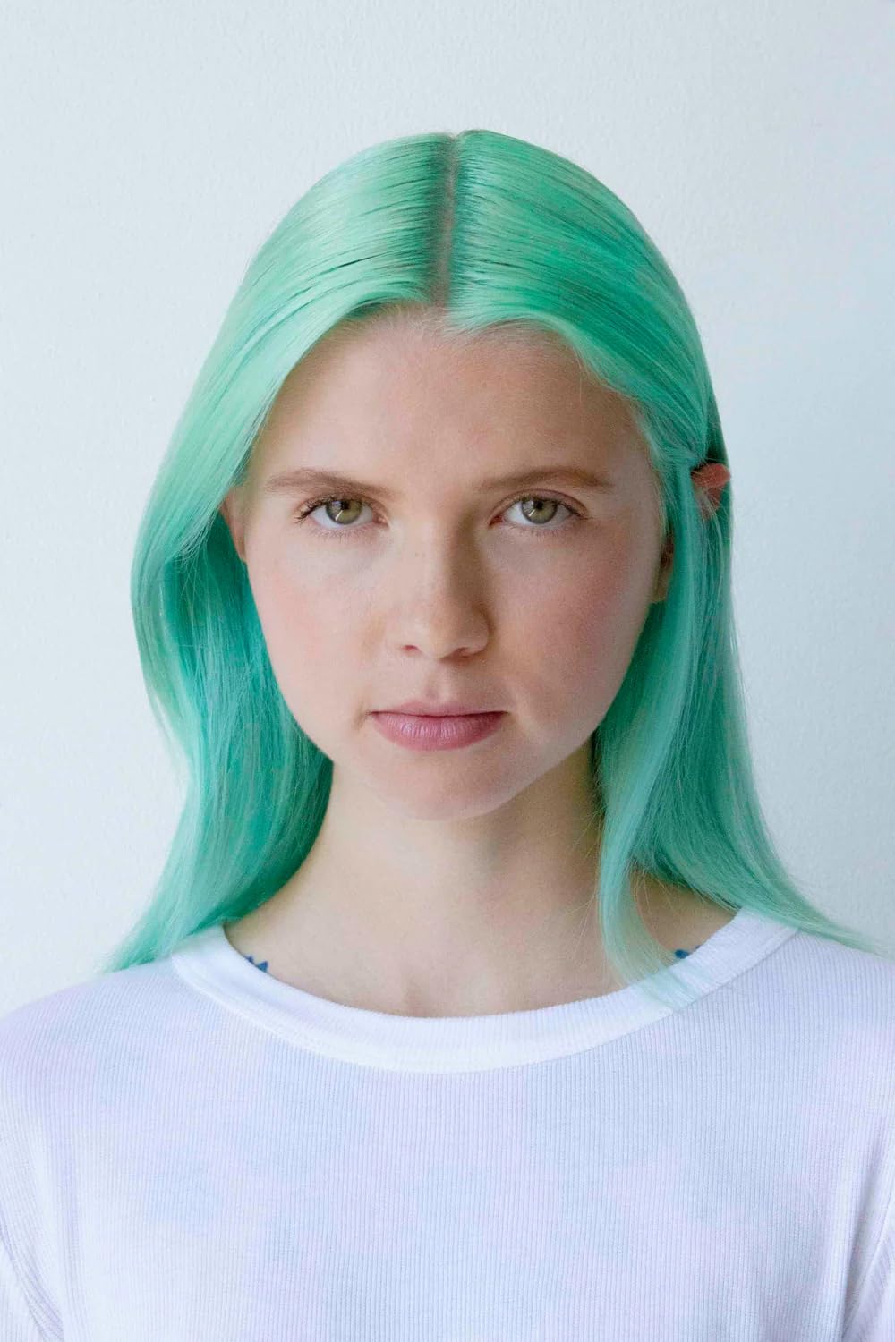 R+Co Gemstone Color hair after color-treated styling showing vibrant results