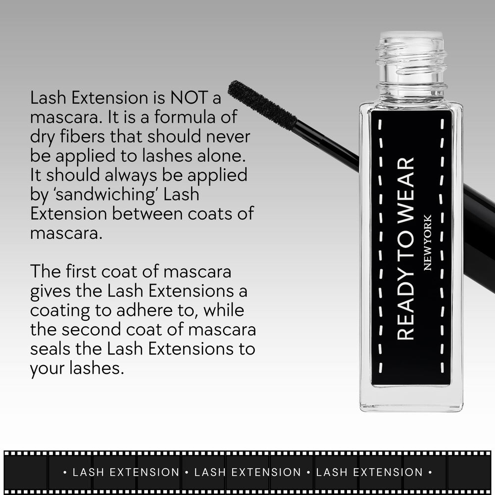 Ready To Wear Lash Extension easy at-home routine demonstrated