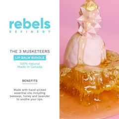 REBELS REFINERY teal cactus summer citrus lip balm closeup provides refreshing flavor.