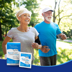 RectiCare Medicated Anorectal Wipes doctor-recommended status signals trusted guidance.