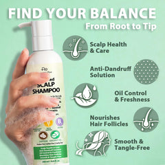 Recuren Plus coconut oil ingredient detail emphasizing moisture and softness