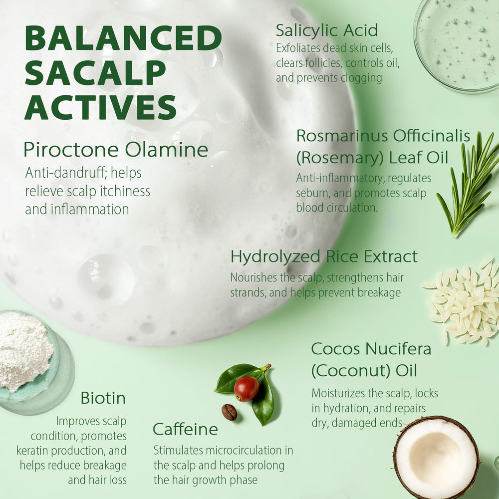 Recuren Plus scalp massage in action indicating soothing application