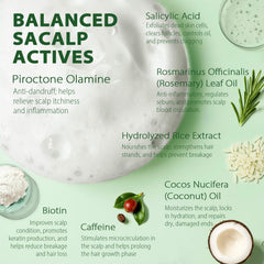 Recuren Plus scalp massage in action indicating soothing application