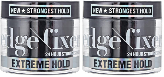 Red by Kiss Edge Fixer Extreme Hold bottle front showing strong edge control.