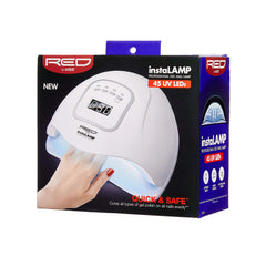 Red by Kiss instaLAMP Pro detachable top enables easy pedicure setup.