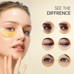 Redanha rose-gold packaging ideal for gifting spa-like eye treatment