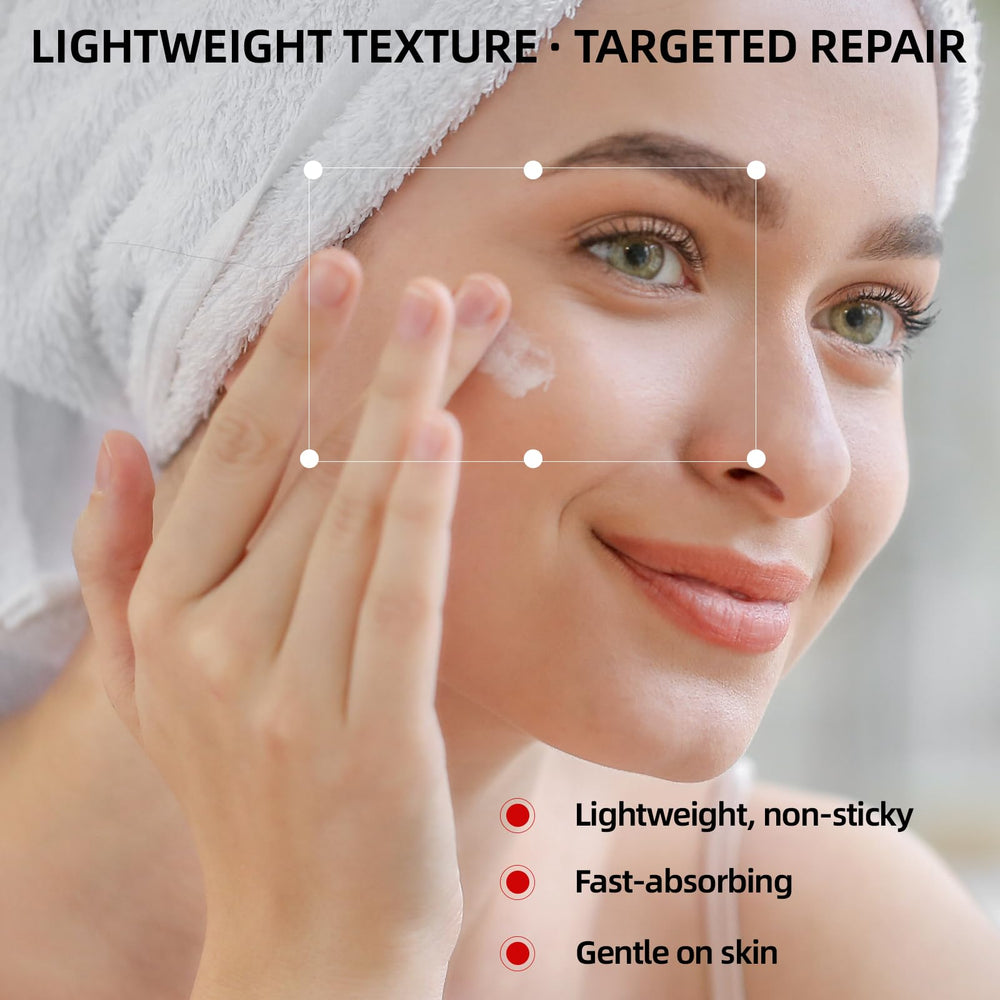 Redcool caffeine eye serum lightweight and fast-absorbing texture for daily use