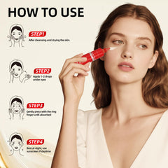 Redcool caffeine eye serum squalane supports firm, nourished under-eye skin