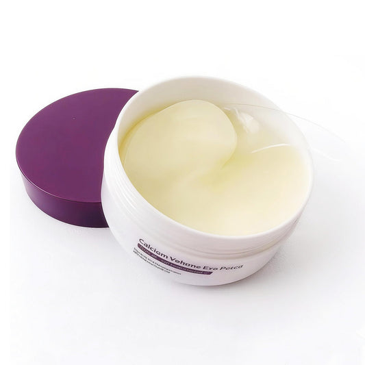 Reepic Cosmer calcium-volume eye patches packaging shown for at-home care.