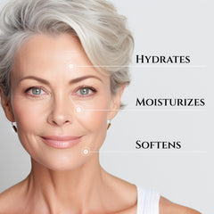 Label highlights niacinamide and vitamin C for brightening.