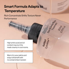 Refilled Cytokine Spa deep repair on damp hair for fullness