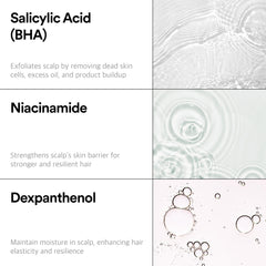 Refilled Hair-Recovery Cytokine Shampoo scalp-application shows gentle distribution for sensitive skin.