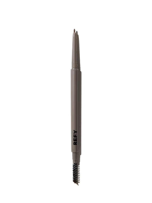 REFY Brow Pencil Light with ultra-fine tip for precise hair-stroke realism.