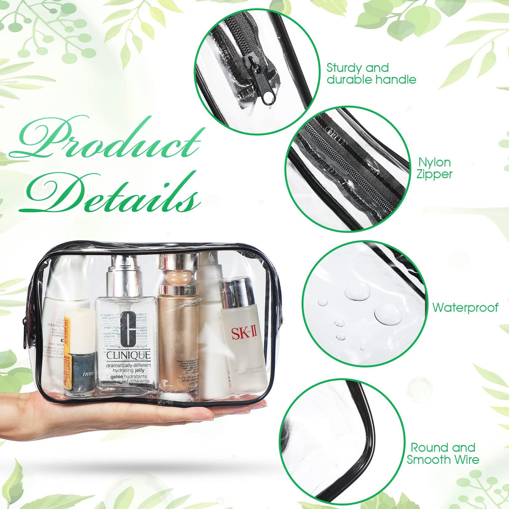 Reginary waterproof pouch protects cosmetics during trips.