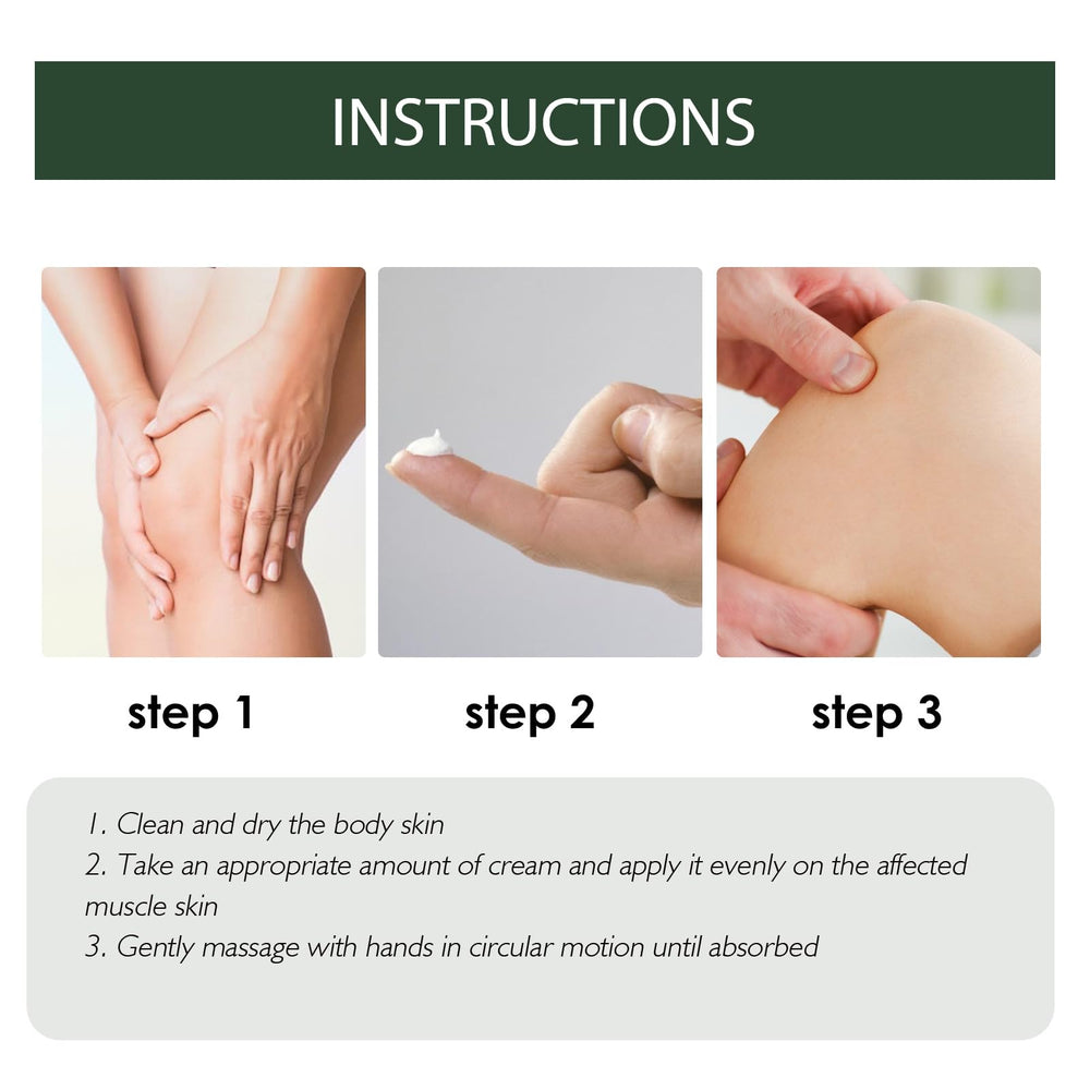 User applying Regpem cream on feet as part of daily routine