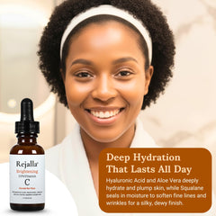 Rejalla Niacinamide serum promotes even tone and refined pores.