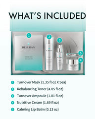 REJURAN Nourishing Cream swatch showing rich texture and long-lasting moisture