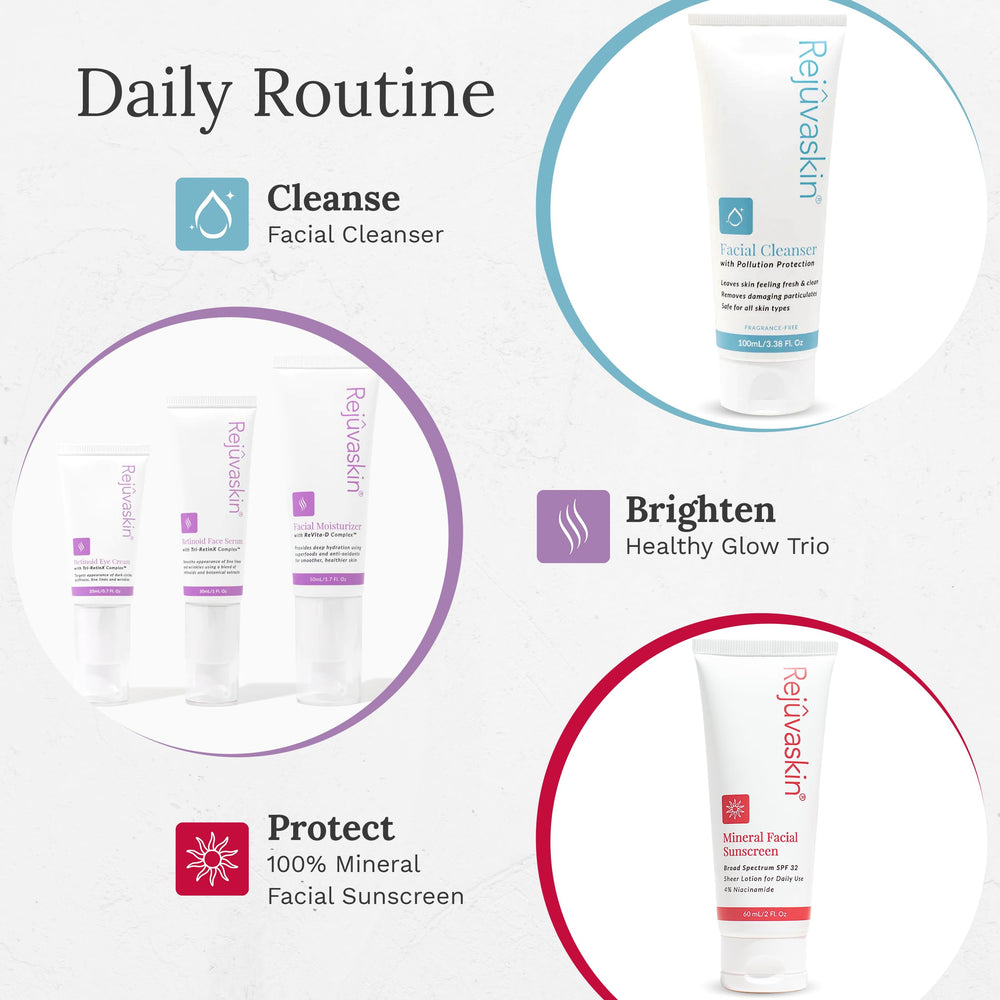 Rejuvaskin Mineral Facial Sunscreen is ideal for daily application.