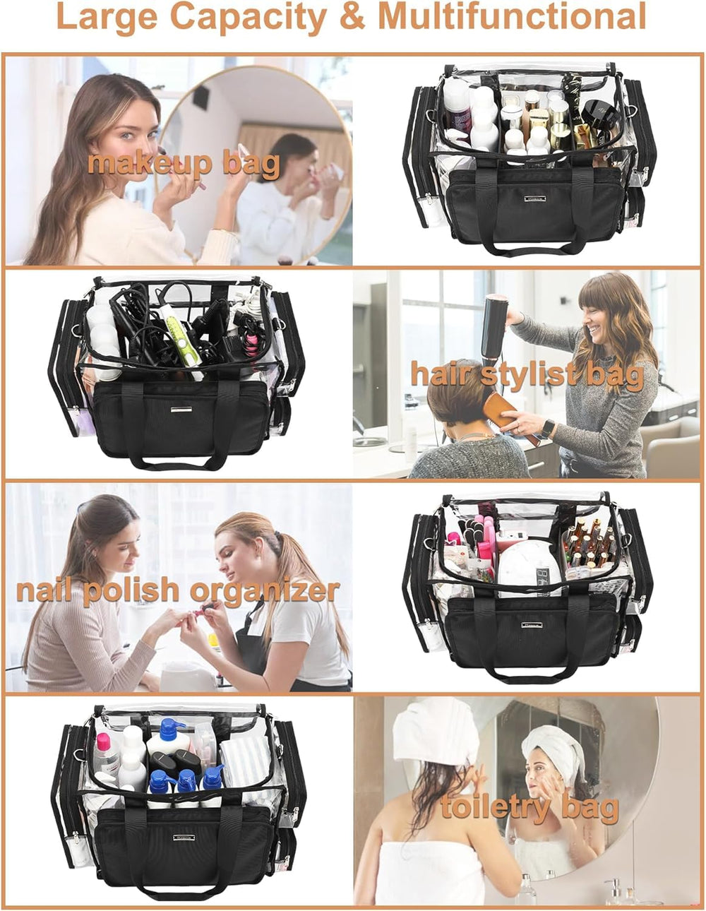 Relavel reinforced base supports heavier gear during travel.