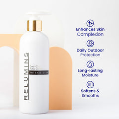 Relumins Intense Glow ingredients with fruit extracts delivering lasting hydration