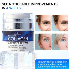 Remedial Purity Aesthetics Experience collagen face cream in hand demonstrates lightweight daily moisturization.