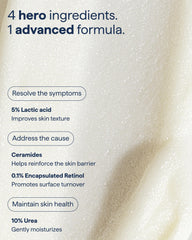 Remedy Science KP Exfoliating Body Moisturizer tub with high concentration actives
