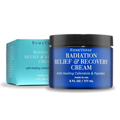 RemeVerse Radiation Cream unscented tube shows gentle hydration for sensitive skin