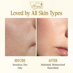 Beef tallow and honey in the balm provide natural nourishment.