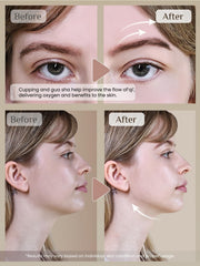Rena Chris instruction card for easy cupping routine