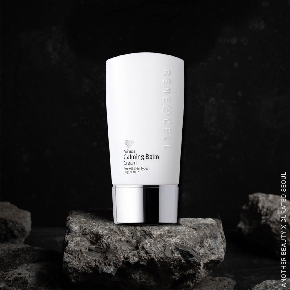 RENECELL Post-treatment balm skin soothing illustrating barrier support after procedures.