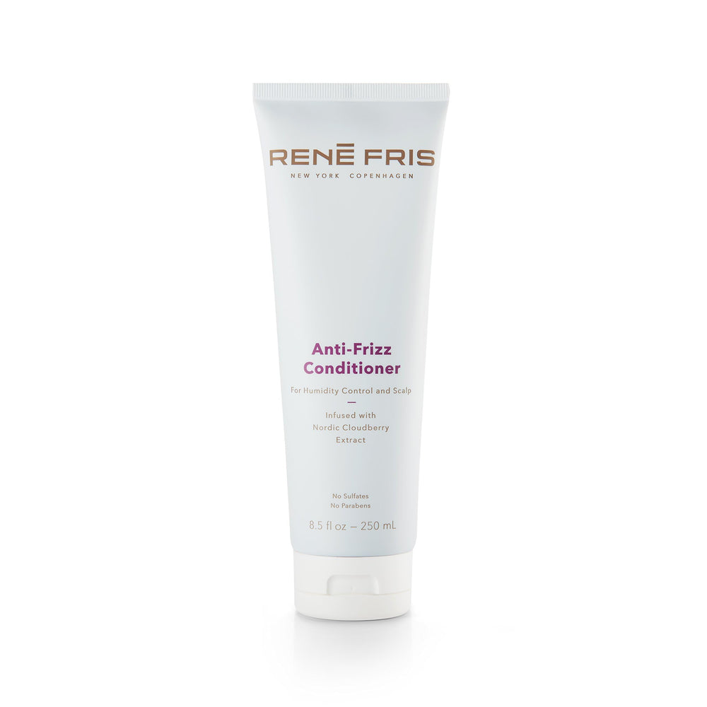RENEFRIS Anti Frizz Conditioner bottle with sulfate free formula for healthy shine.