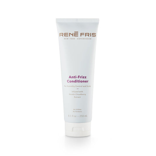 RENEFRIS Anti Frizz Conditioner bottle with sulfate free formula for healthy shine.