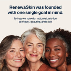 Renewa Skin glow closeup hints at a radiant, healthier-looking complexion
