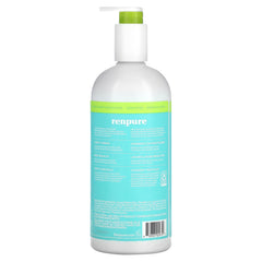 Renpure Fresh Mint and Eucalyptus lotion applied on arm for silky, nourished skin
