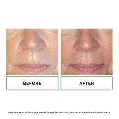 Replenix Antioxidant Hydrating Sunscreen closeup zinc-oxide particles indicate mineral protection