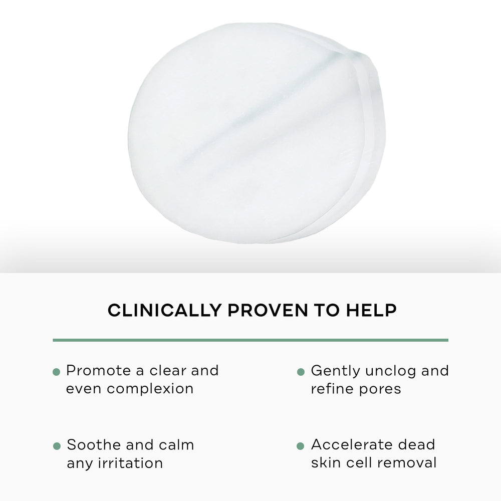 Replenix Gly-Sal Clarifying Pads close-up of pad ready to cleanse pores.