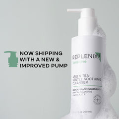 Replenix Gentle Cleanser with vitamins A, C, E for nourishment.