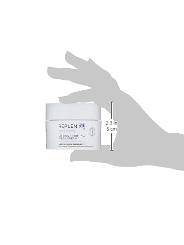 Replenix lifting-neck-cream daily routine image implies consistent use benefits.