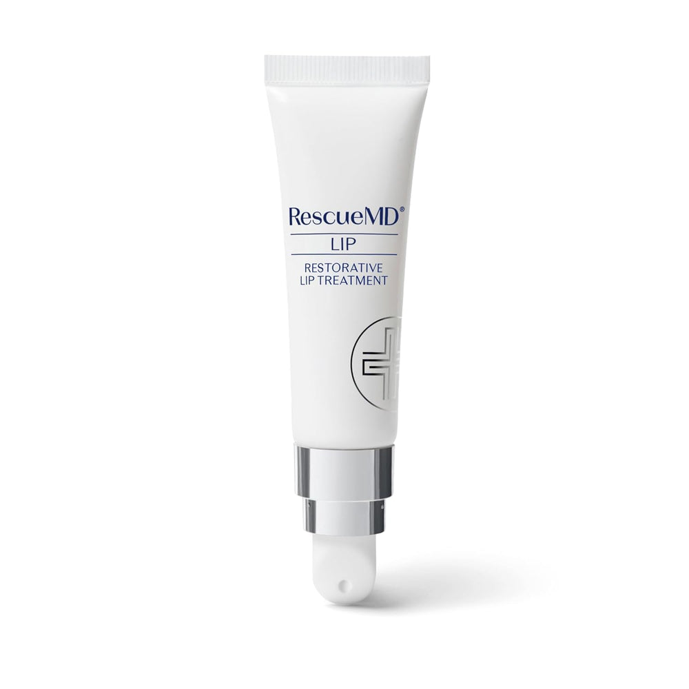 RescueMD cooling ceramic applicator delivering soothing lip contour coverage