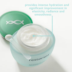 Restorsea Rejuvenating Day Cream ingredients close-up featuring nourishing Alaria Esculenta extract