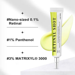 RETINAL SHOT packaging front view