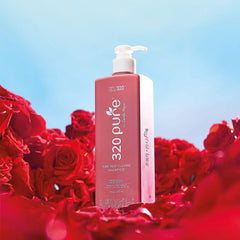 Rev320 Pure Deep Cleanse on curly hair for manageable texture