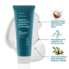REVAIR Deep Conditioning Hair Mask with hyaluronic acid nourishes dry hair